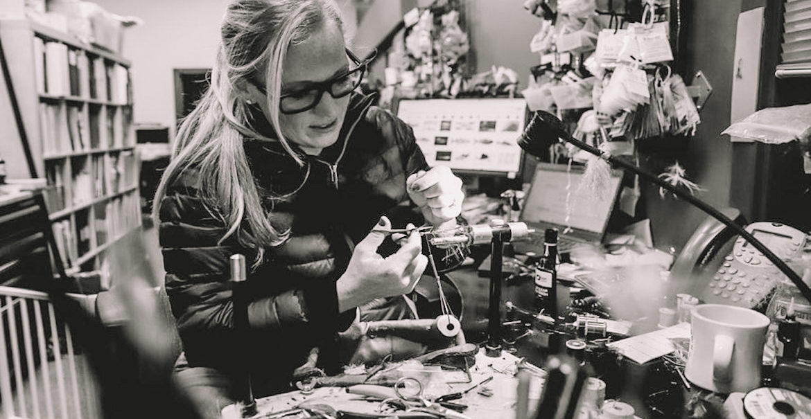 Brita Fordice on Tying Flies