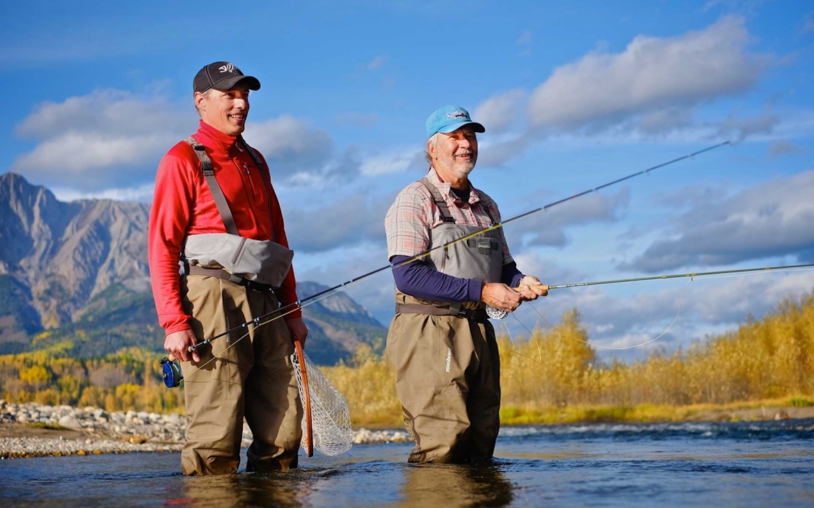 Derek Bird Fly Fishing Last Summer on the Sage