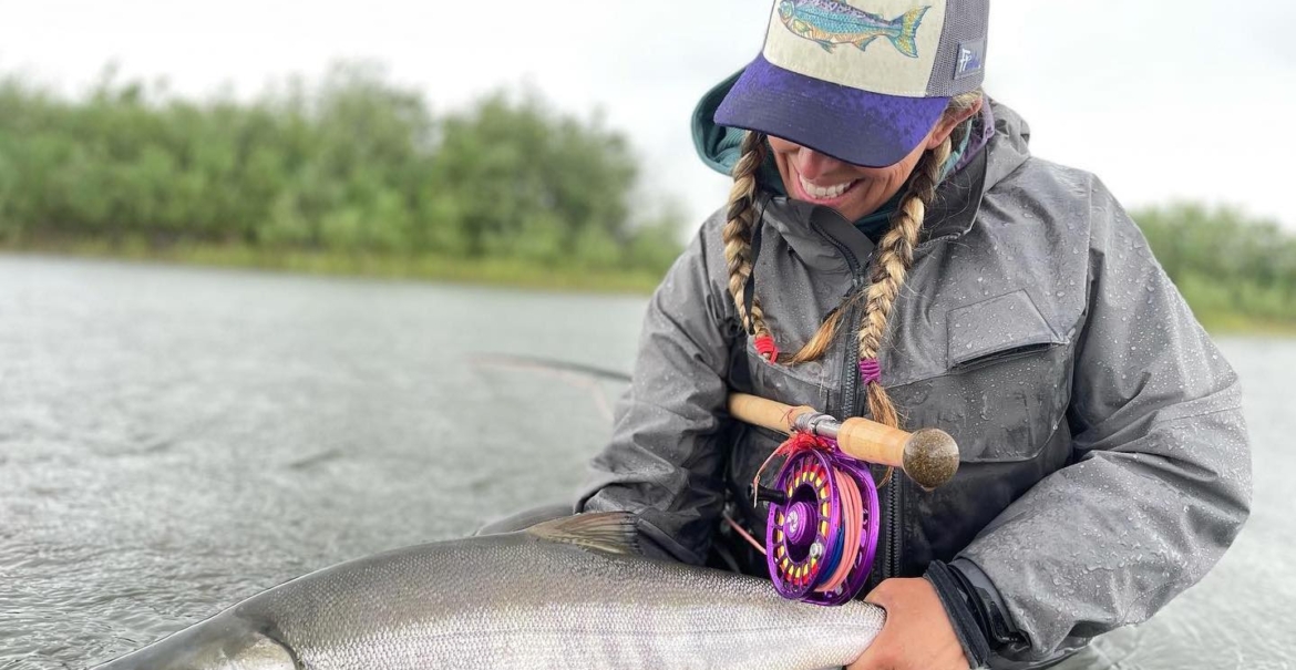 Heather Hodson on Anchored - United Women on the Fly Fishing