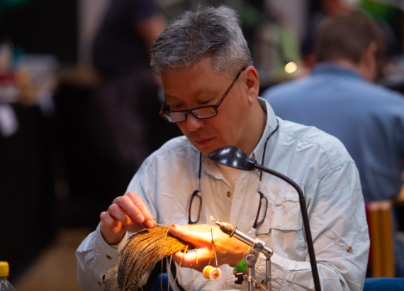 Jay Lee Fly Tying the Humpy Fly